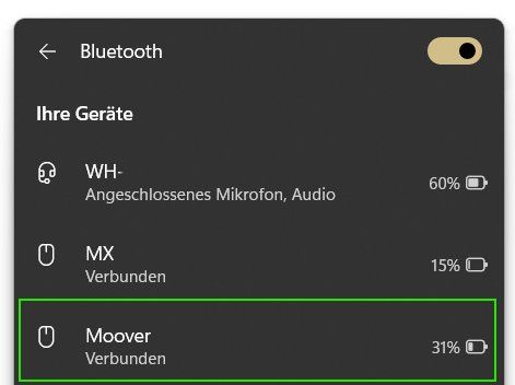 Maus: Moover Mouse Jiggler Bluetooth - Simuliert Mausbewegung – Neu (gemäss Beschreibung) aus Veltheim AG von Mibib 6