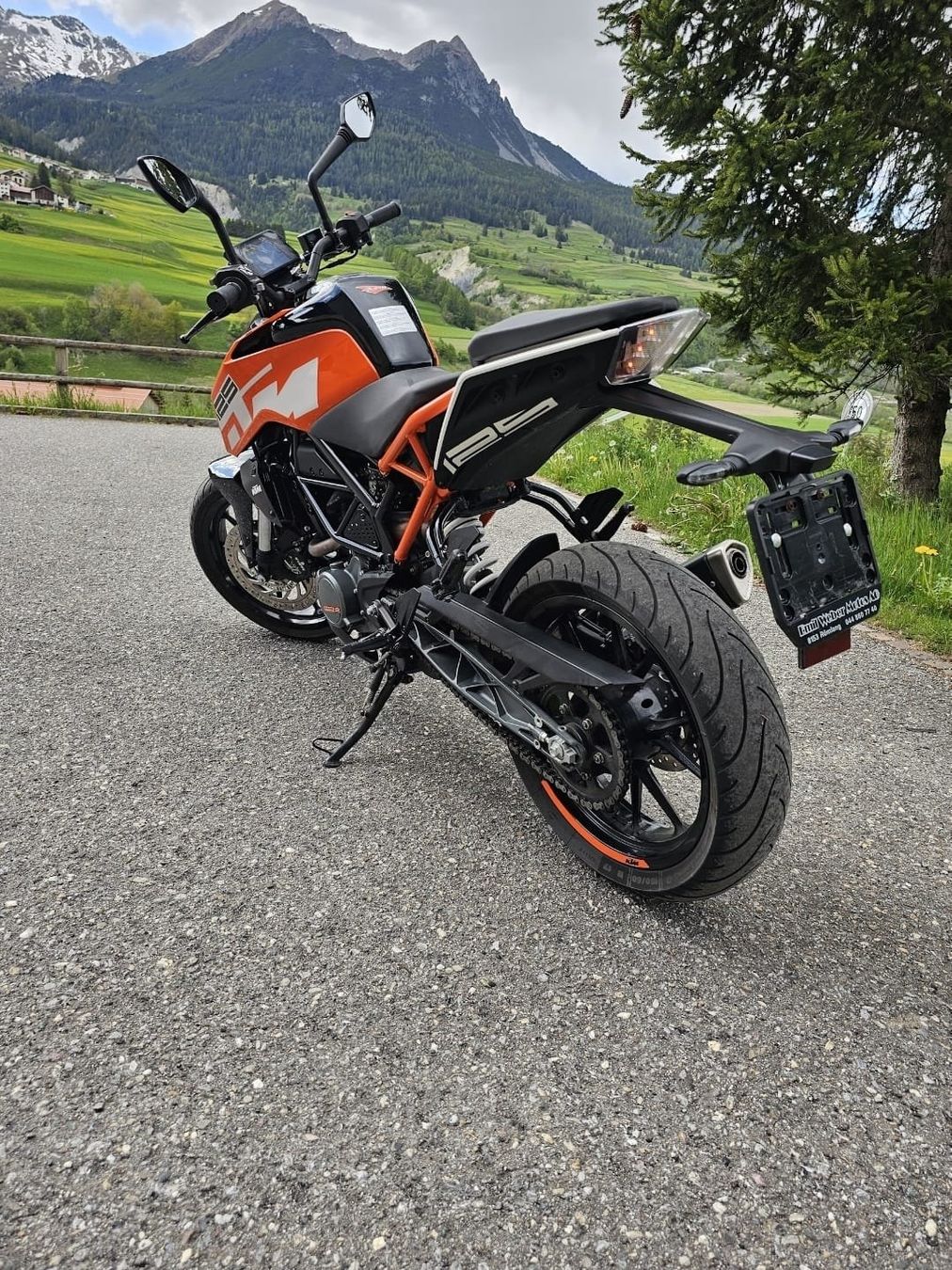 KTM Route: Motorrad – D'occasion à savognin par brp32