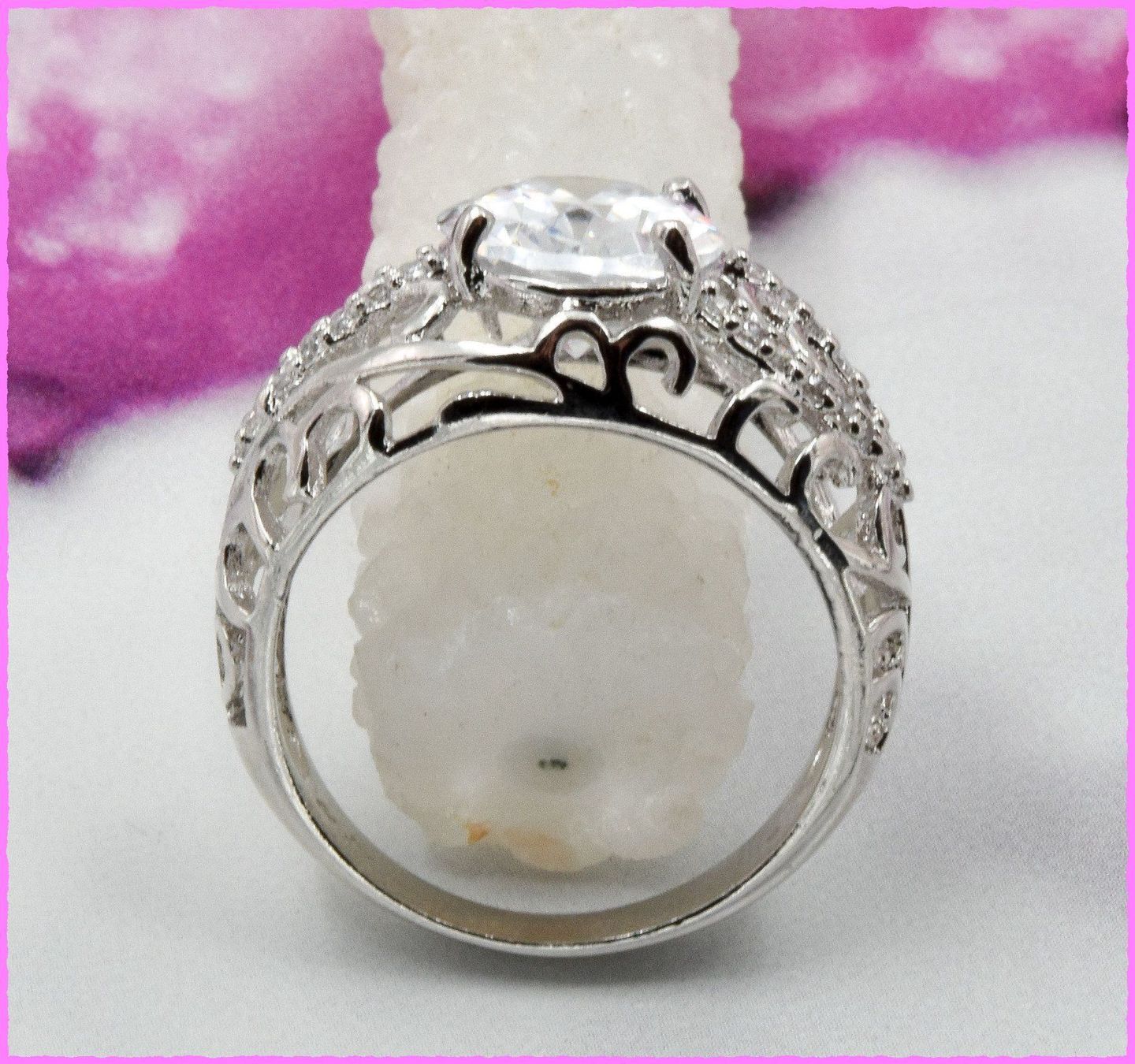 Anelli: Bezaubernder Ring mit Zirkonia – Nuovo e nell'imballaggio originale da Oberglatt ZH venduto da Diamond-Girl 1