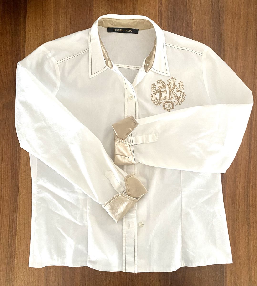 Camicette: Eugen Klein Bluse Offwhite Gr.38 – Usato da Jona venduto da Flamingoo 1