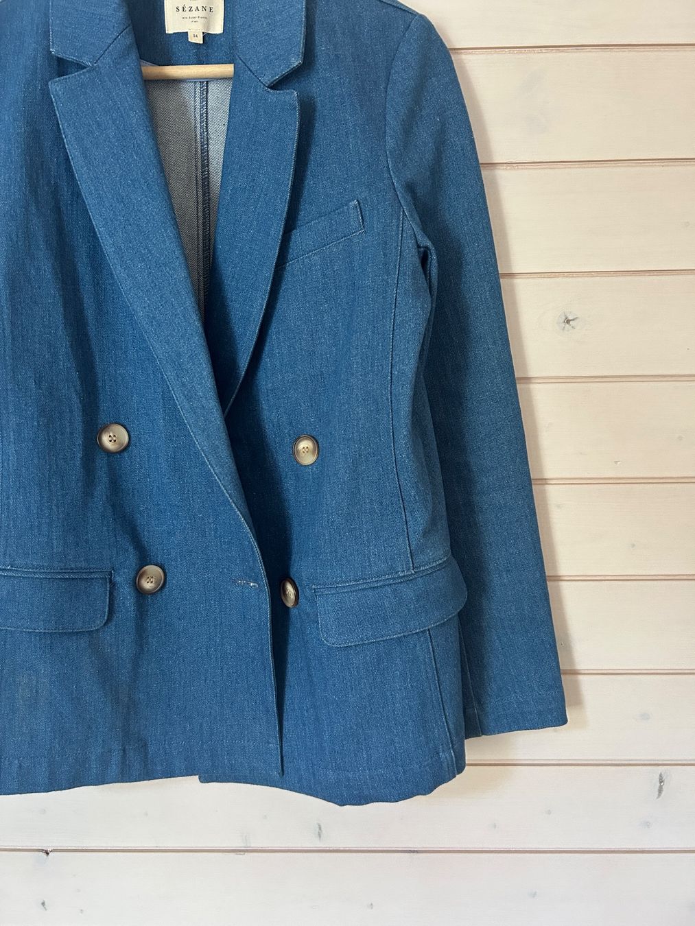 Sezane Giacche: Sézane Denim Blazer - Gr. 34 – Usato da Illnau venduto da Monkky 5