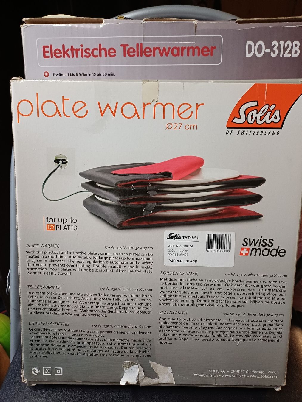Elettrodomestici da cucina: Zwei elektrische Tellerwärmer – Usato da Chur venduto da P88o 1