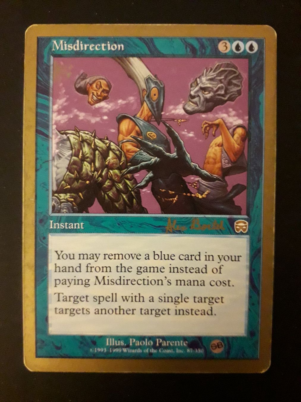 Magic The Gathering Sammelbilder & Trading cards: MTG - Worlds "Misdirection" – Gebraucht aus Lausanne von and_n6mz