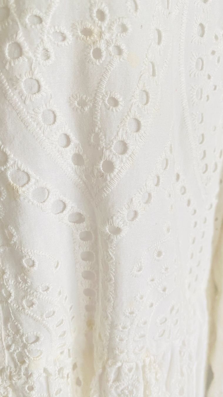 Vestiti: YAS: Sommerkleid: Offwhite, M, NP 75 – Usato da Gunten venduto da divertimenti 8