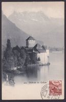 1942, Nr. 257 Maximumkarte Schloss Chillon VD
