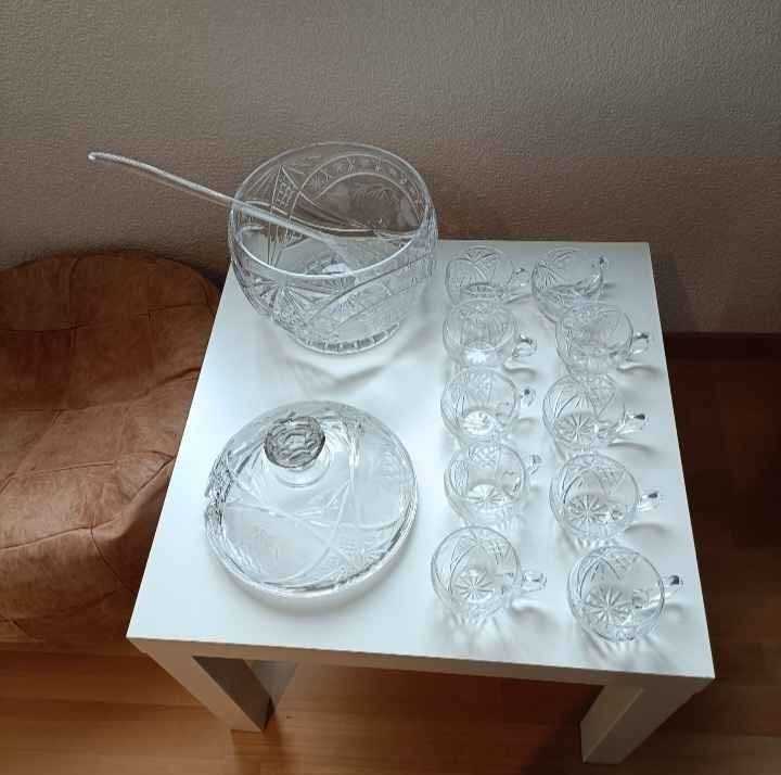 Set di piatti: Edles Kristall Punsch / Bowle-Set – Usato da Sitterdorf venduto da imsis 1