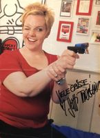 Steffi Thierstein Autogramm signiert Magazinbild 20x28cm