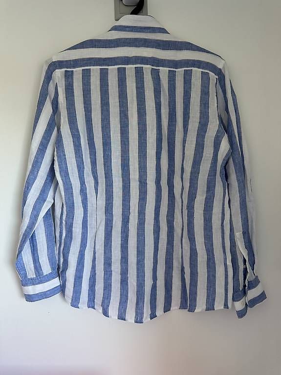 Camicie: Massimo Dutti Hemd Blau Weiss Gr. M – Usato da Kreuzlingen venduto da 7de_922d 1