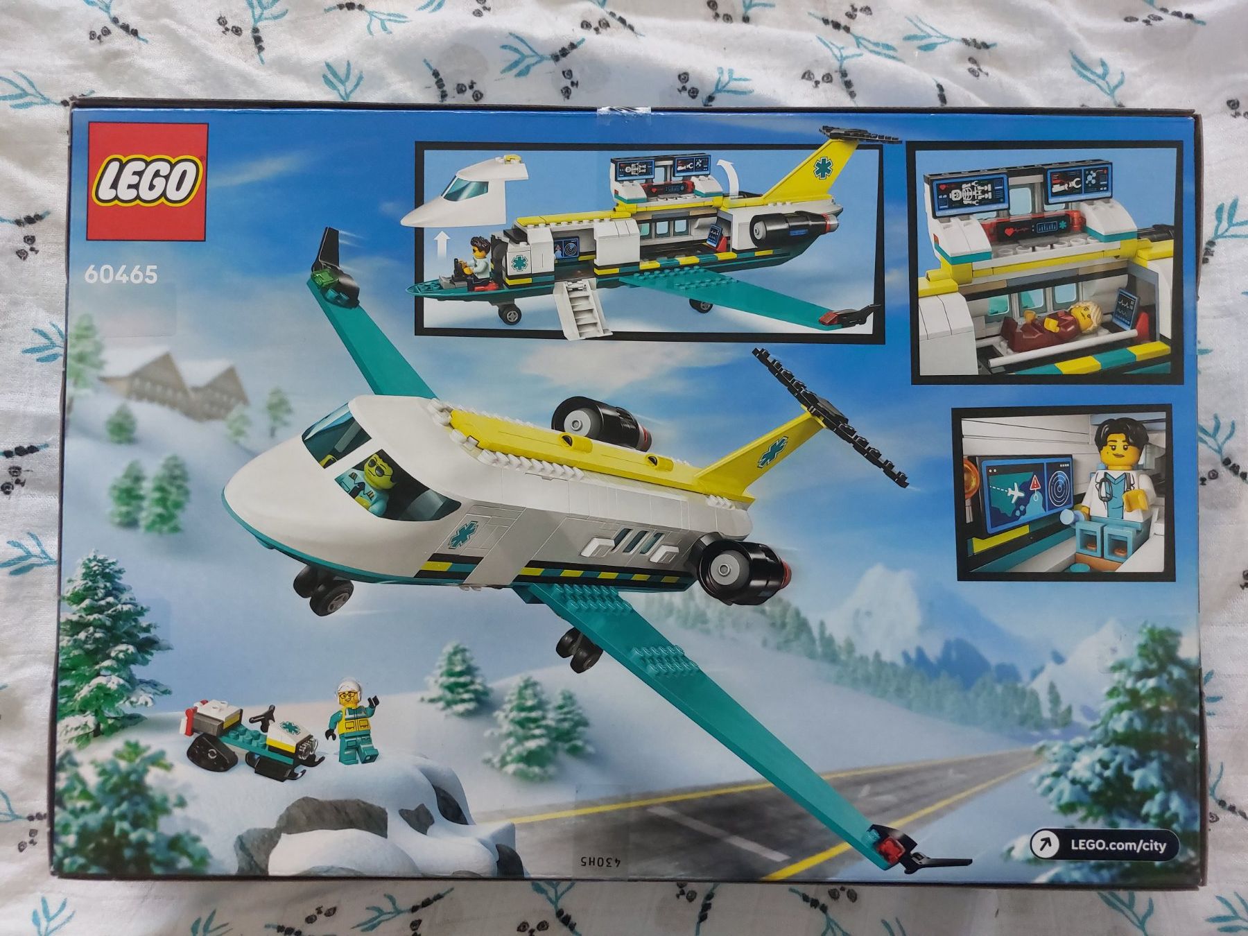 Lego Giocattoli: LEGO City 60465 Notfallrettungsflugzeug – Nuovo e nell'imballaggio originale da Balterswil venduto da Steineparadies 1