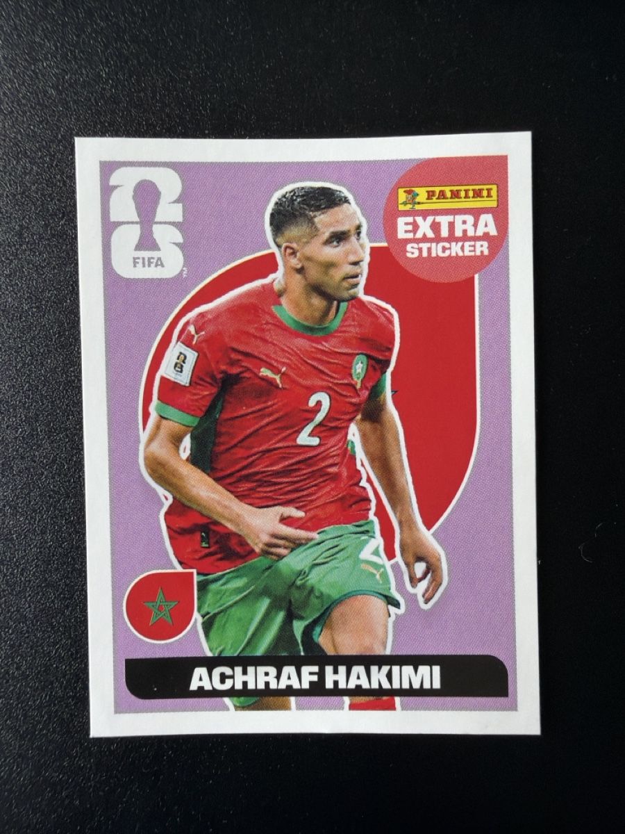 Panini Sammelbilder & Trading cards: Panini Extra Sticker Achraf Hakimi 2026 – Neu (gemäss Beschreibung) aus Stetten SH von Suny0