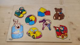 Holzpuzzle für Kleinkinder - Knaben und Mädchen geeignet