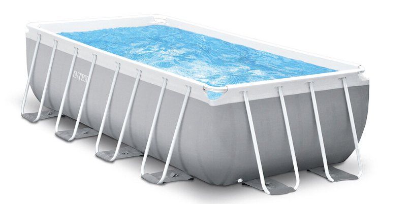 Intex Pool Prism Frame 400 x 200 x 100 cm Eckig (Gebraucht) in ...