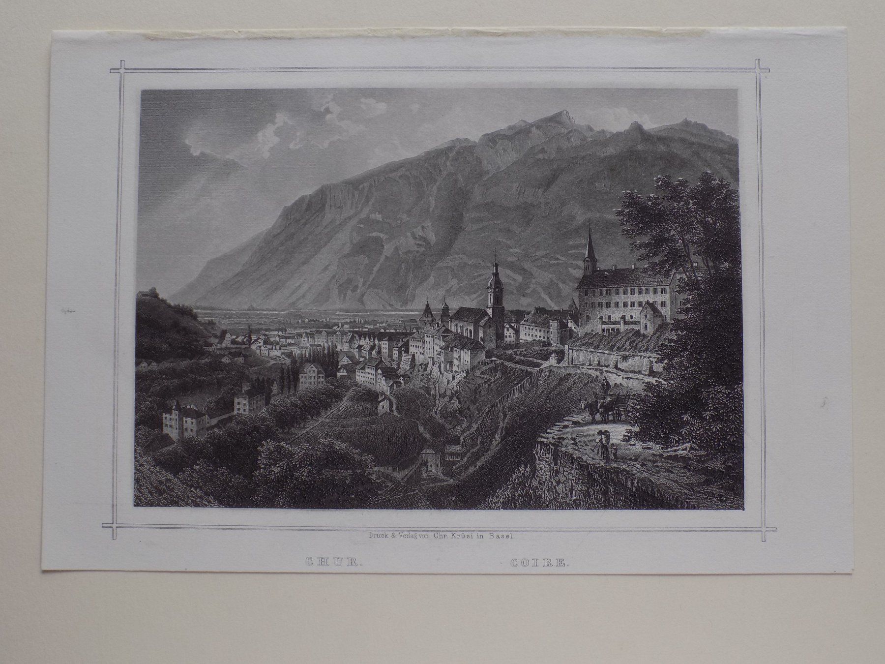 Gravures: Chur Stahlstich – D'occasion à Risch par Rischli15