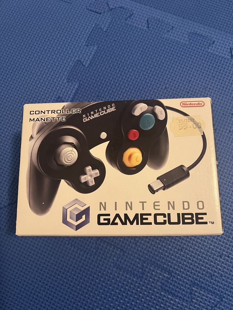 Nintendo Controller: Original Nintendo GameCube Controller schwarz mit OVP – Usato da Gossau SG venduto da schlitzerdemon 3
