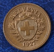 1 RAPPEN JAHR 1927 - SCHWEIZ / RAR