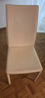 Lot de 6 chaises en cuir blanc – Élégantes et confortables