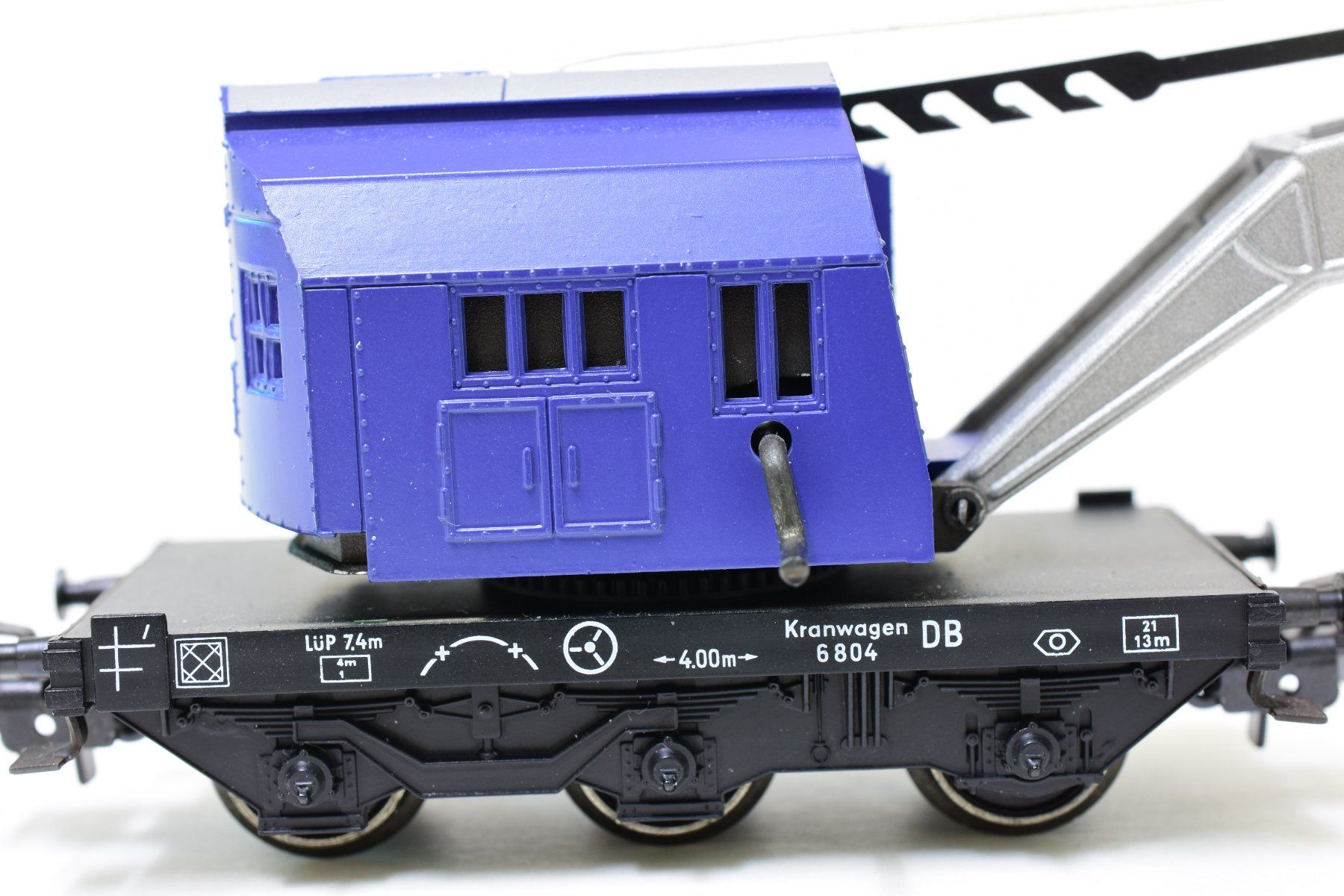 Märklin Modellini di ferrovie: Märklin Kranwagen 4611 mit OVP – Usato da Lohn-Ammannsegg venduto da 1monika 1