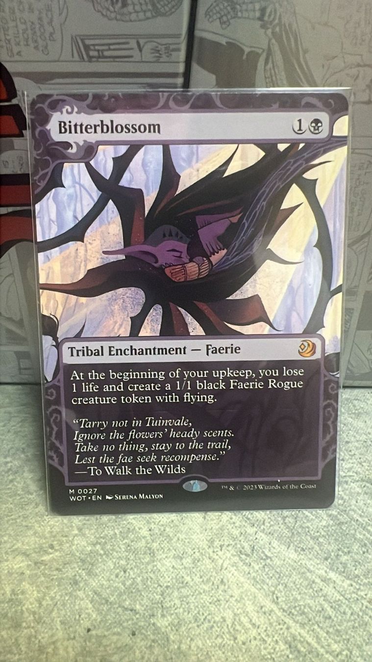 Magic The Gathering Carte collezionabili: Bitterblossom – Nuovo (secondo la descrizione) da Wilen b. Wollerau venduto da GarruksShop