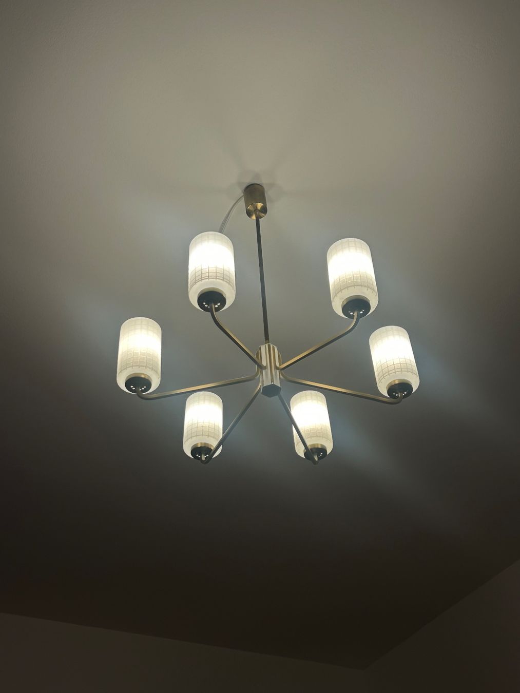 Kronleuchter & Deckenlampen: Neu verkabelte Vintage Lampe – Gebraucht aus Zürich von annaverasch 5