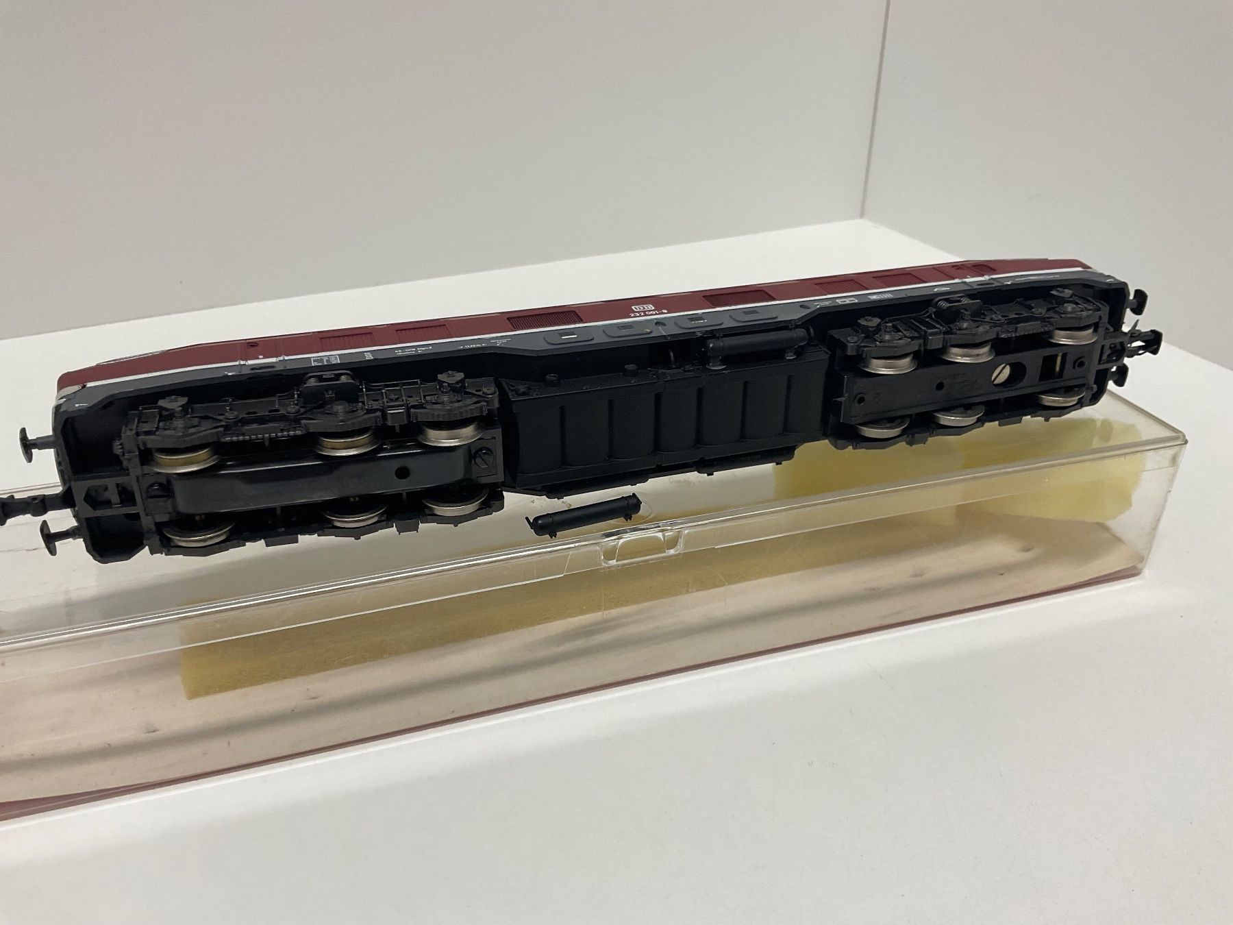 Rivarossi Modelleisenbahnen: Rivarossi H0, BR 232 001-8, der DB, stark Bespielt – Gebraucht aus Chur von Chur75 7