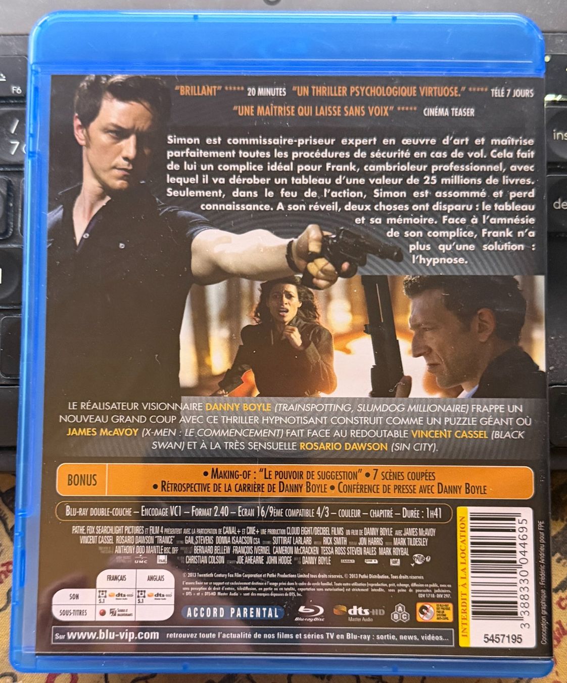 Tutti i DVDs: Blu-ray Trance (2013) – Usato da Semsales venduto da __Florian__ 2