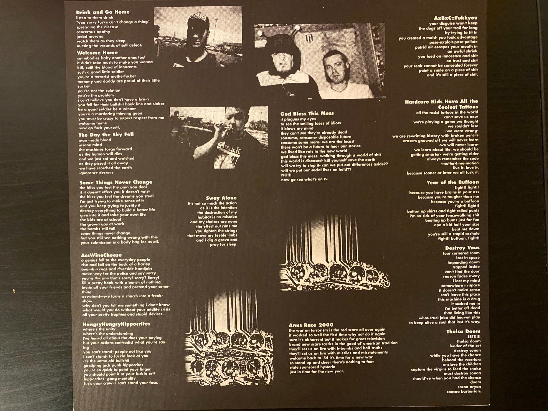 Dischi in vinile: Otophobia – Malignant [LP US 2002] – Usato da Tamins venduto da Dark-Skull-Vinyl 2
