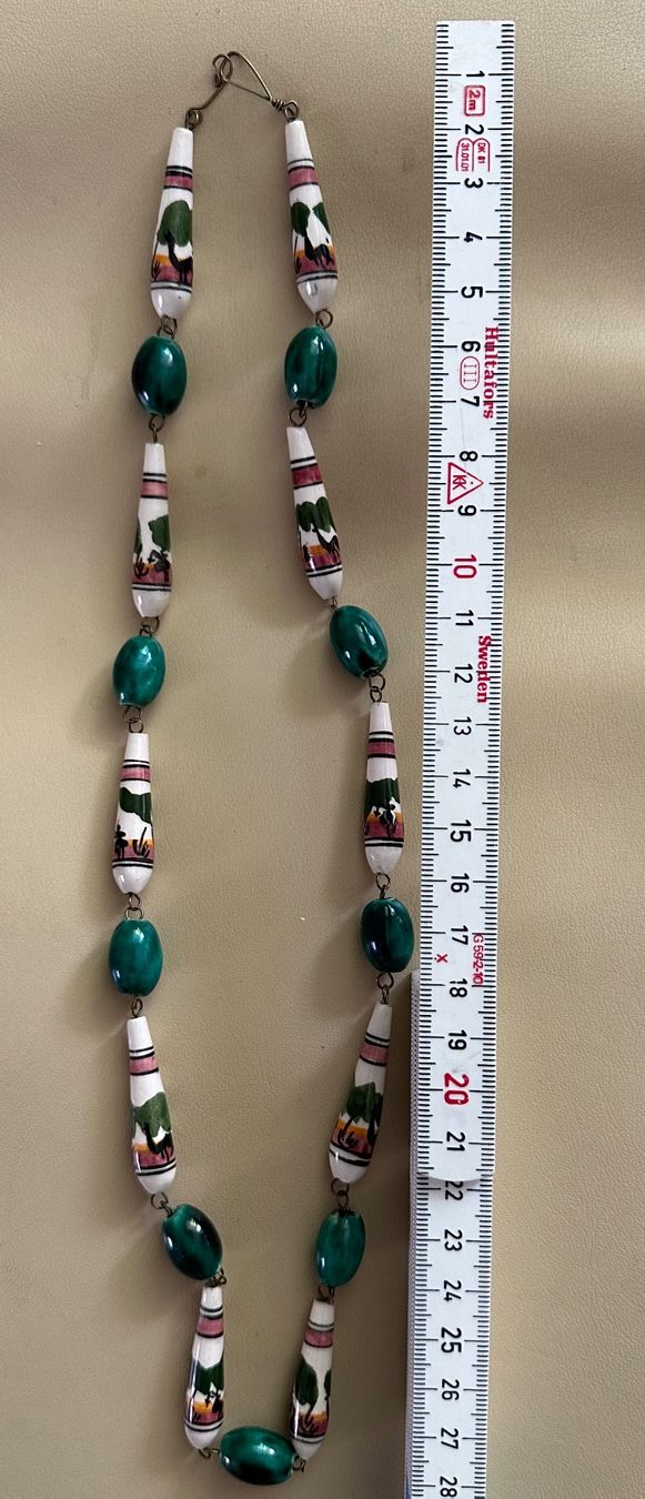 Catenine: Kette aus Peru (Keramik Perlen) – Usato da Winterthur venduto da jud_xfw6 2