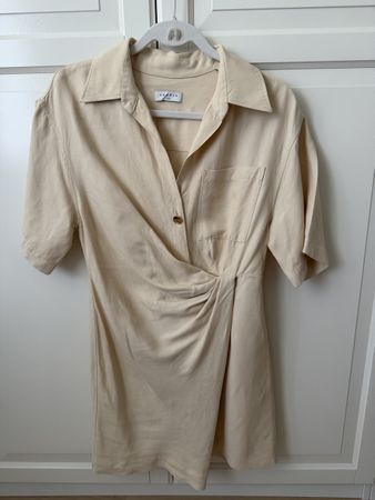 Kleid Sandro beige Gr. 36 Sommer
