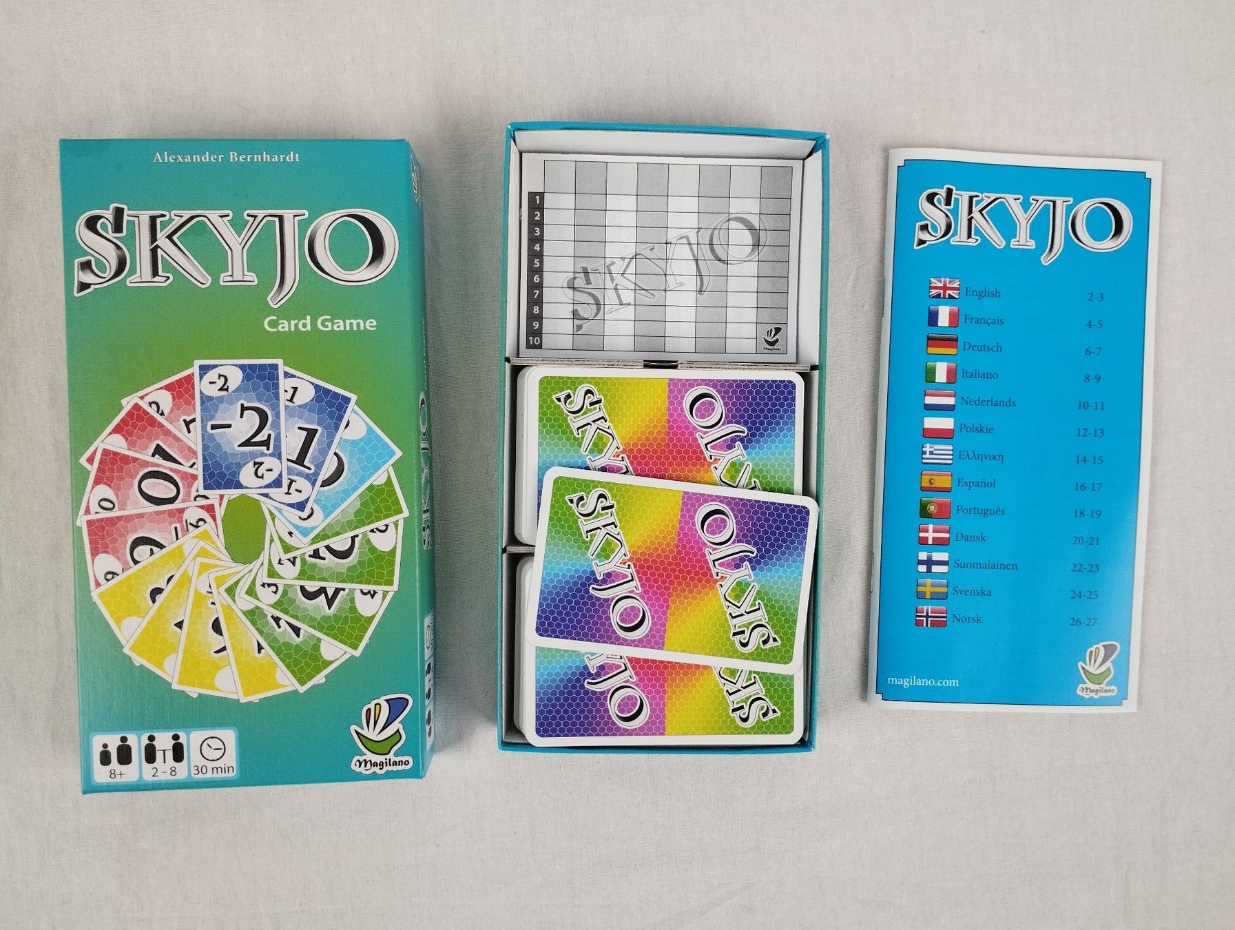 Giochi: MAGILANO Skyjo Kartenspiel – Usato da Schübelbach venduto da Restwert_Schubelbach 1