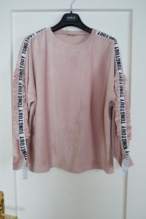 kuschlig weicher Pullover, Cord / Manchester, Oversize, NEU