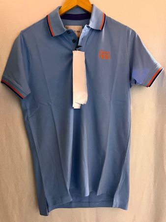 Poloshirt, CERRUTI 1881, Grösse S, Hellblau