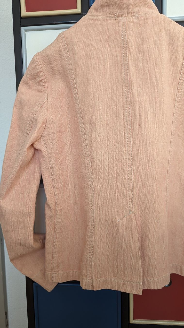Giacche: Leinenjacke. Aprikosen Farbe. Gr.34- 36. – Usato da Winterthur venduto da losa_p966 1