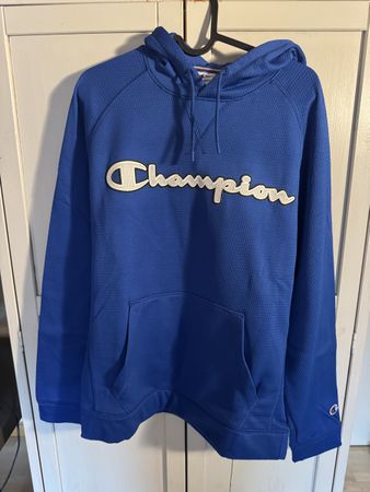 Champion Hoodie, blau, neuwertig, Grösse M,