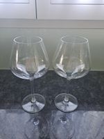 2 Rotweingläser Set aus Kunststoff, gebraucht guter Zustand