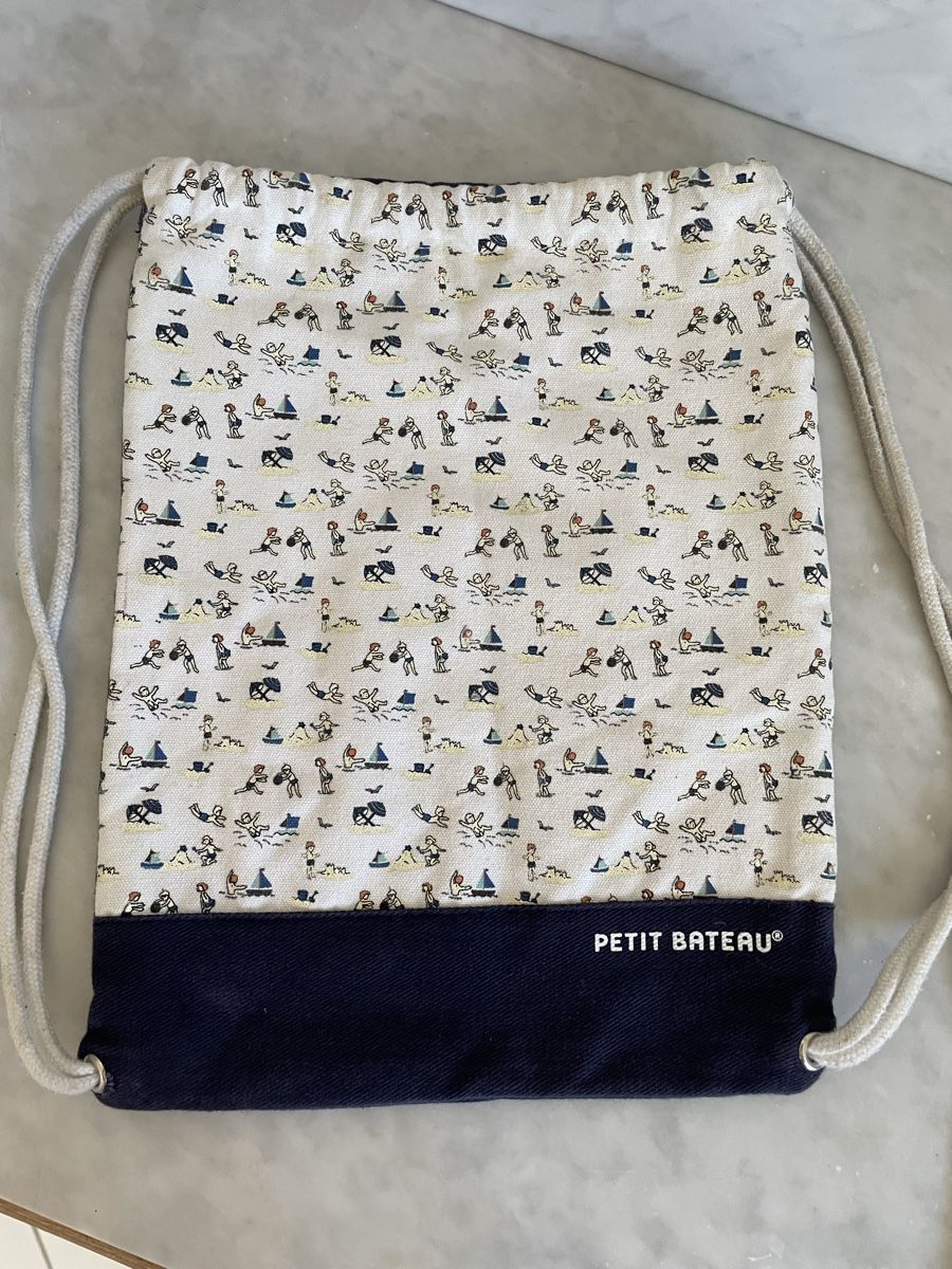 Petit Bateau Zaini: Petit Bateau Turnbeutel/ Rucksack – Usato da Siebnen venduto da Starlauf