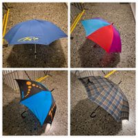 4 Regenschirme - Farbig, Praktisch, 🌂 ☔️ 🌧 ‼️!