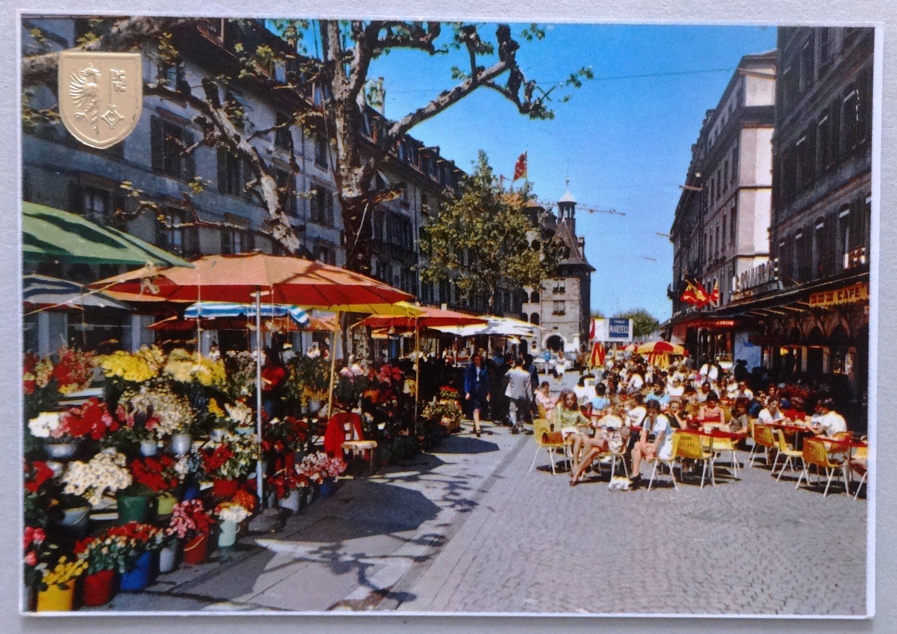 Cartoline postali: Genève - La Place du Molard – Usato da Fétigny venduto da Billy2miny