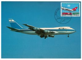 EL AL Boeing 747-258 B, Maximumkarte