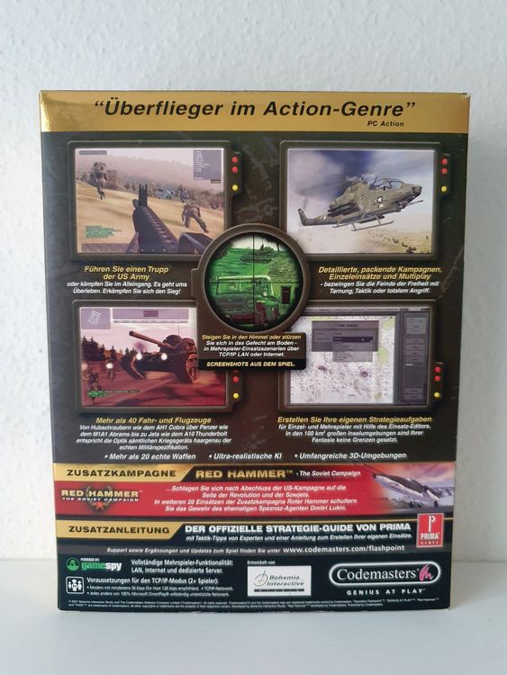 PC Game Operation Flashpoint Gold Edition (2001) Big Box (Gebraucht) in ...