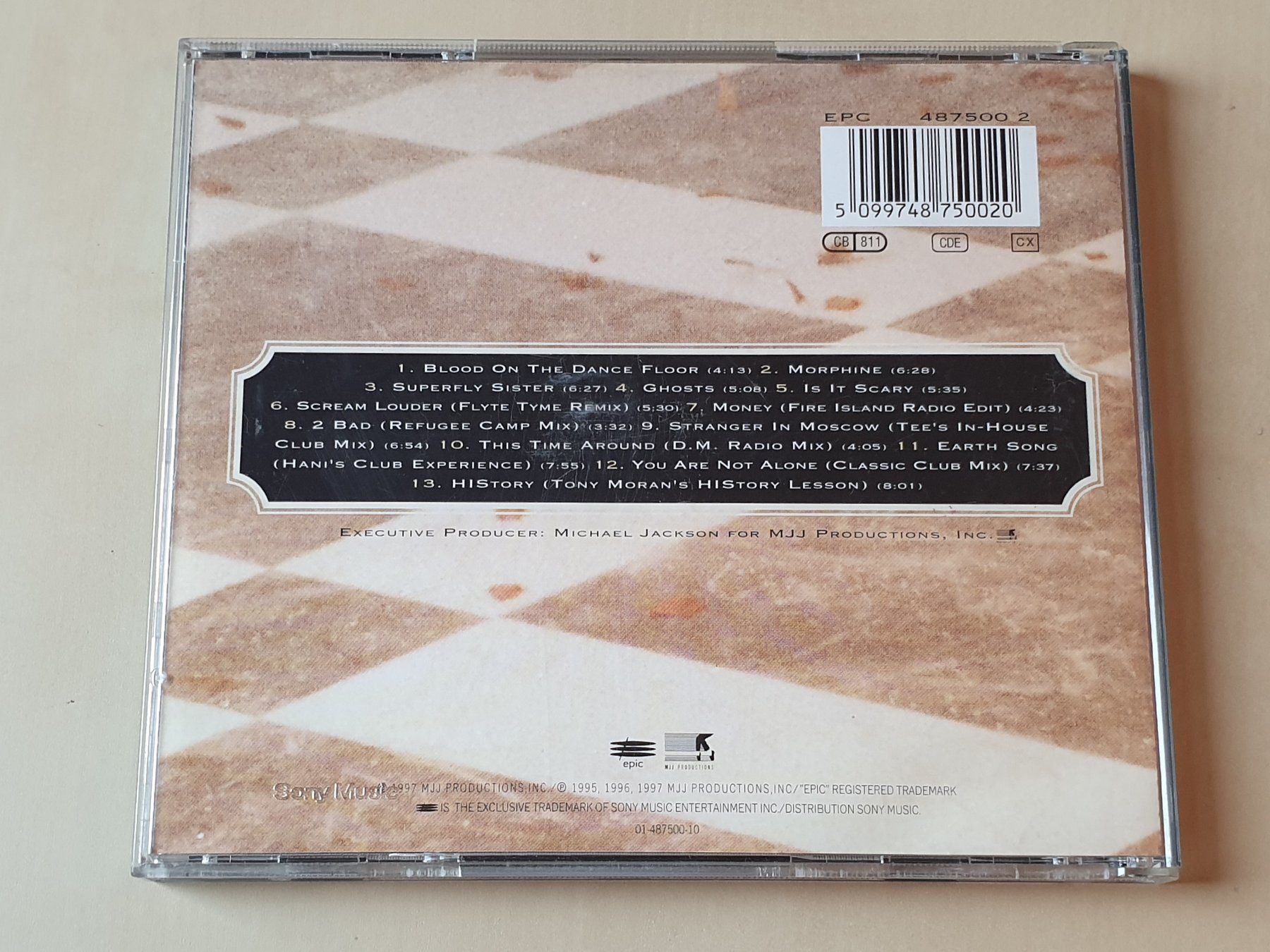 CD: Michael Jackson Blood on the Dance Floor – Usato da Stansstad venduto da collectorsshop 1