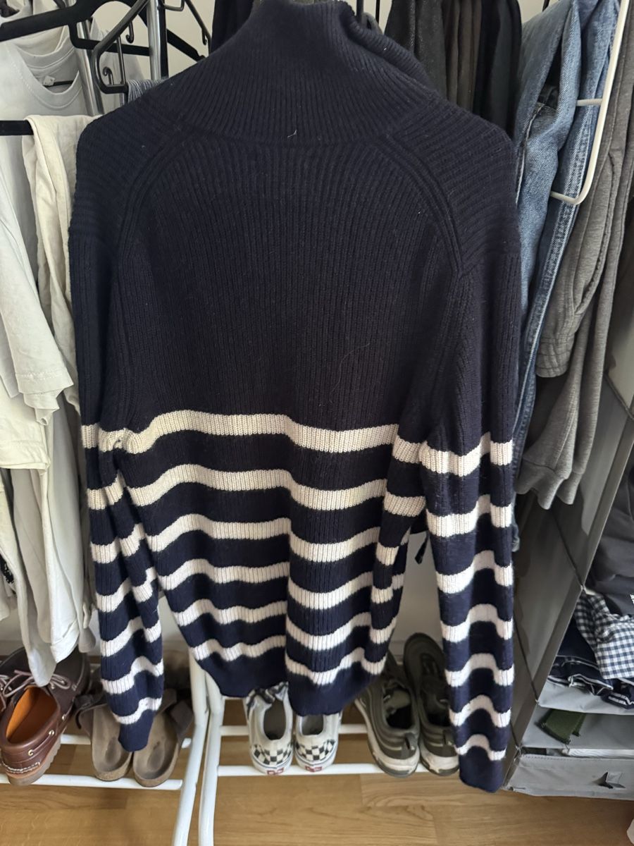 Massimo Dutti Maglioni & Felpe: Massimo Dutti Pullover Reissverschluss blau gestreift – Usato da St. Gallen venduto da rechsteinersell 1