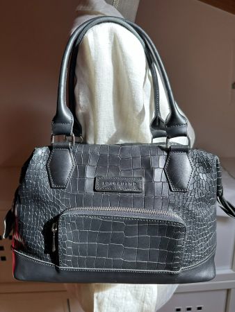 Longchamp Légende Croco Noir
