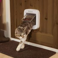 PetSafe Katzenklappe weiss