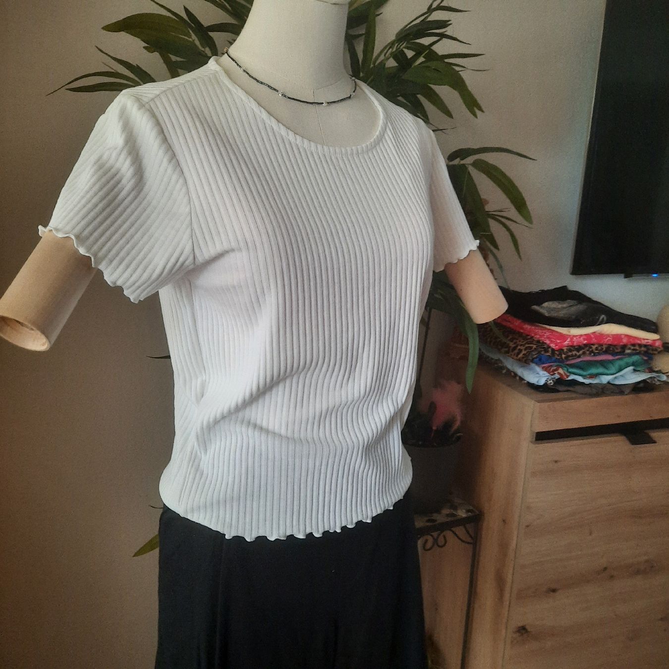 Only Top: ONLY Oberteil Kurzarm Weiss Grösse XL – Nuovo e nell'imballaggio originale da Solothurn venduto da lsc_pf99 2