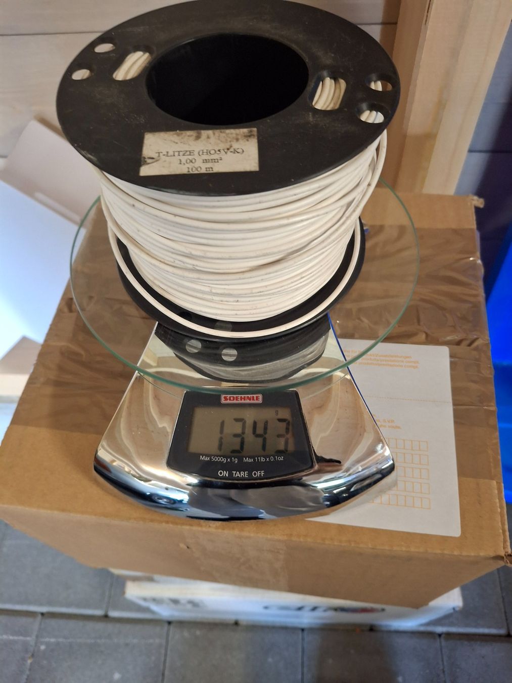 Cavi: AUTOLICHTKABEL 1.00mm², 5 x Rollen, – Usato da Horriwil venduto da TOKYONIGHTS 2