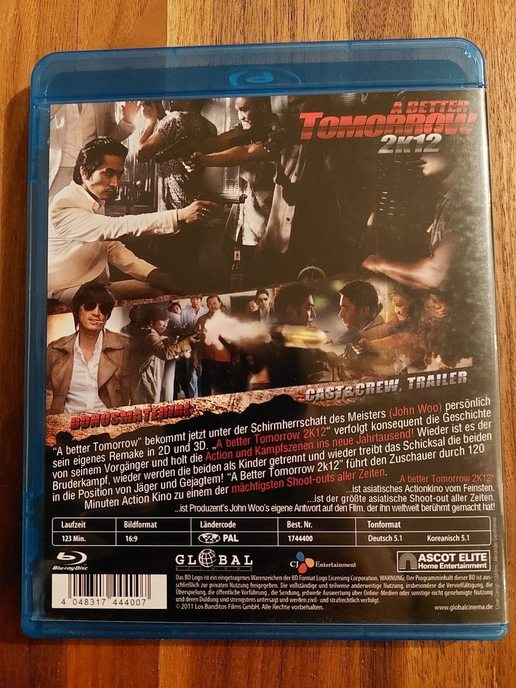 Tutti i DVDs: Blu Ray - A Better Tomorrow 2K12 von John Woo – Usato da Rheinfelden venduto da FilmAuktion 1