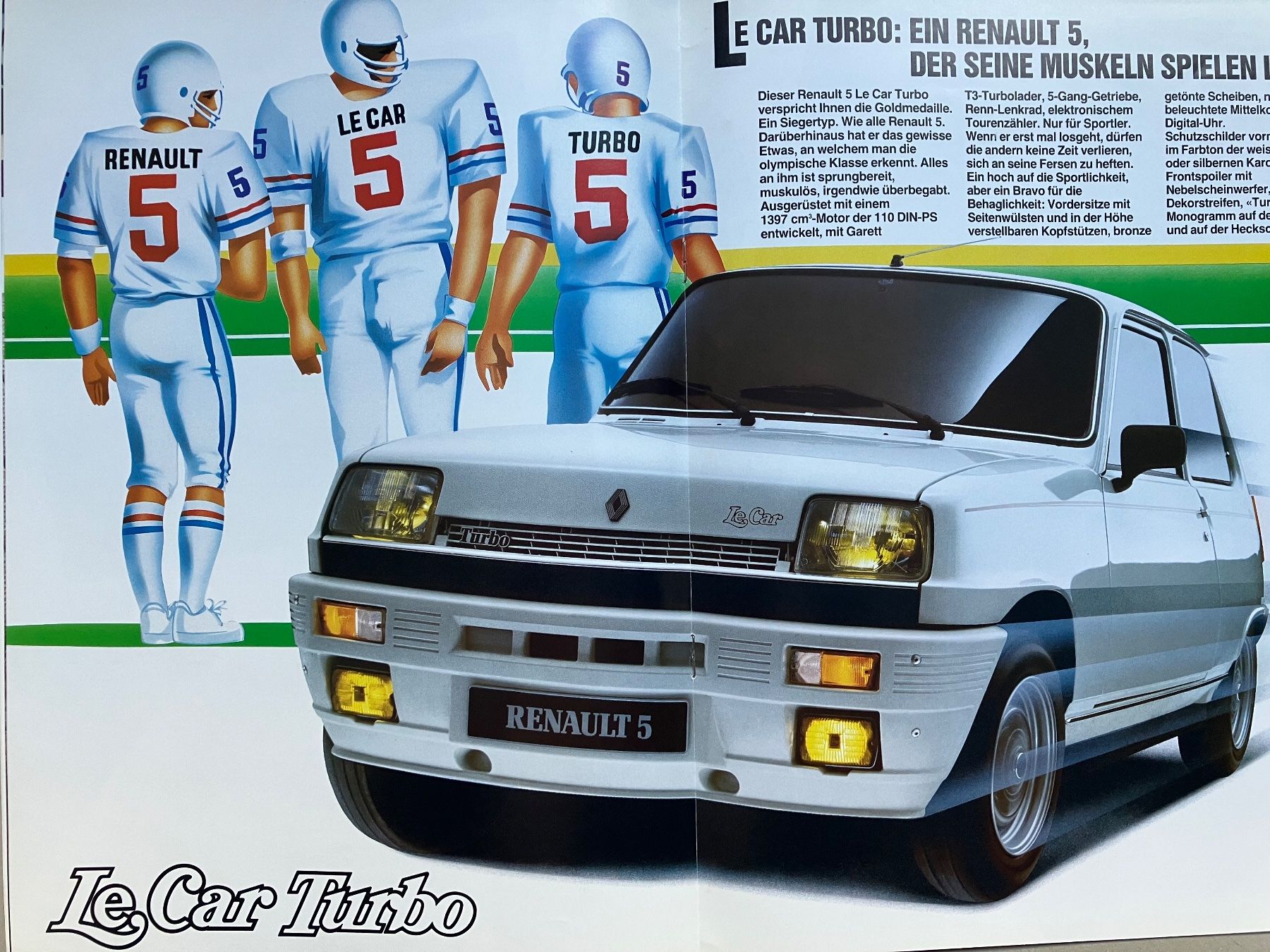 Renault Automobili: Renault 5 Le Car - Original-Prospekt – Nuovo (secondo la descrizione) da Malans GR venduto da Chueche427 4
