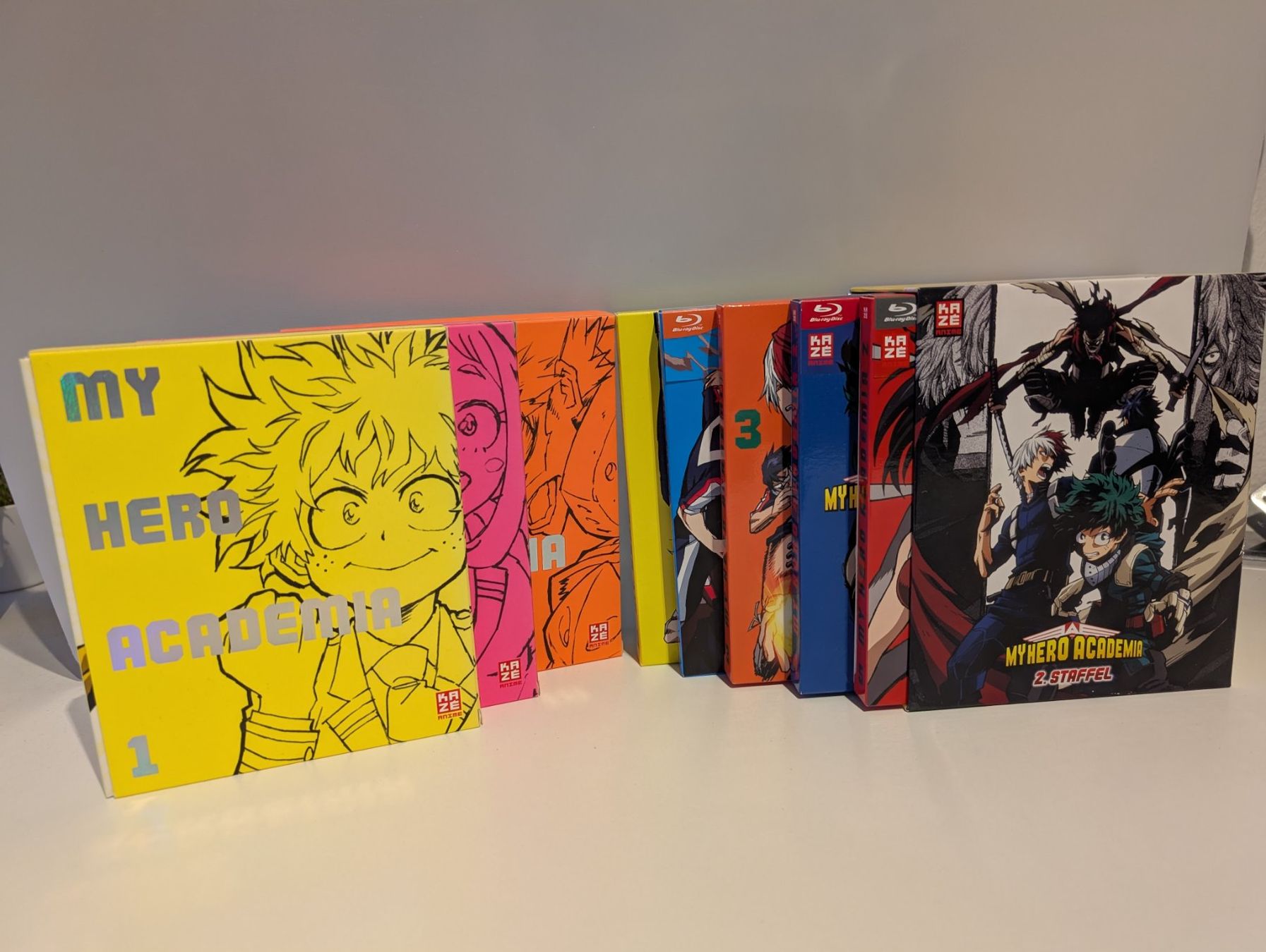 Tutti i DVDs: My Hero Academia Staffel 1+2 – Usato da Oberengstringen venduto da Marco8952