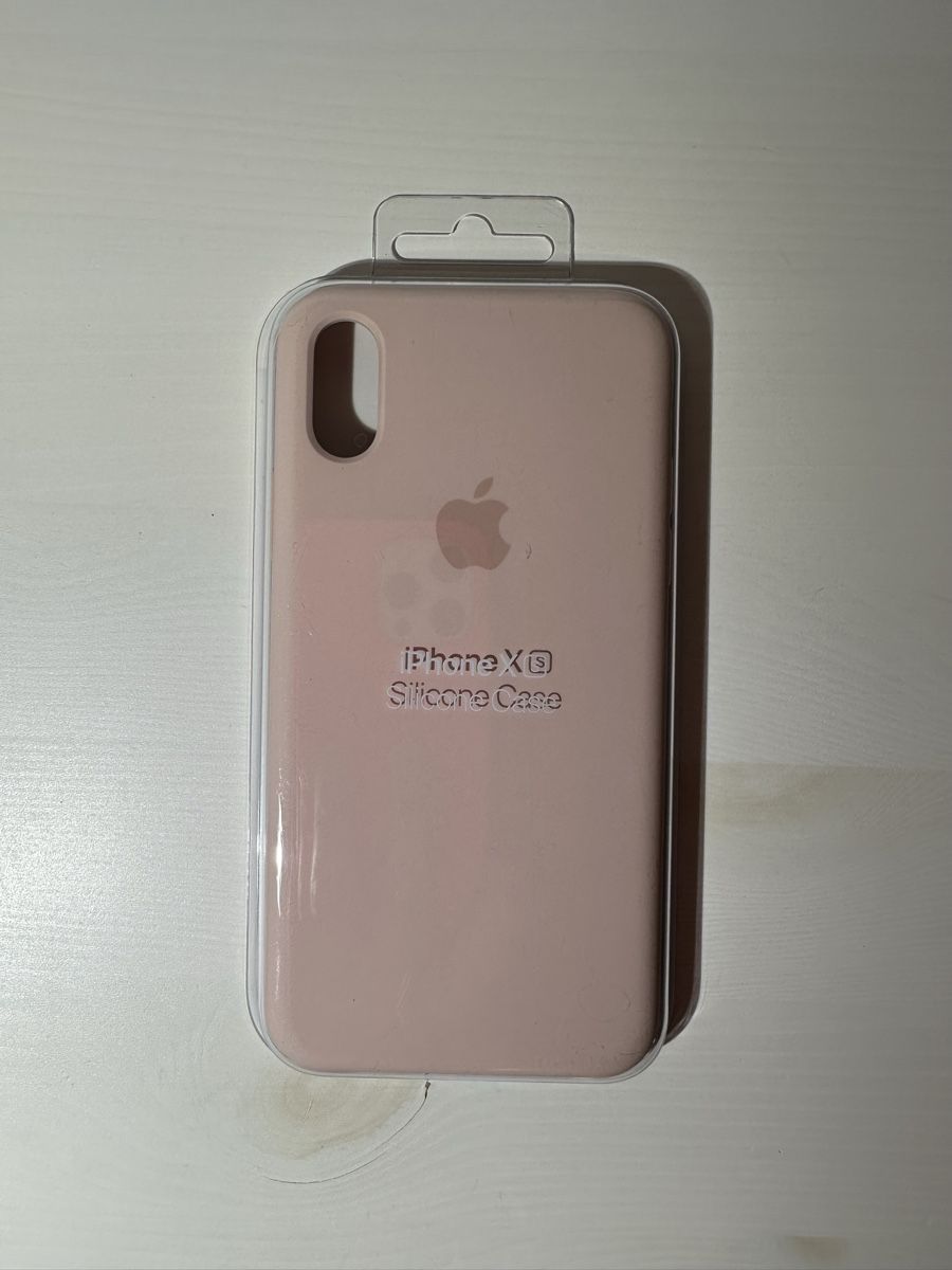Apple Cover & Protezioni schermo: Apple iPhone XS Silicone Case Pink Sand – Nuovo e nell'imballaggio originale da Trimbach venduto da Goldchild_8