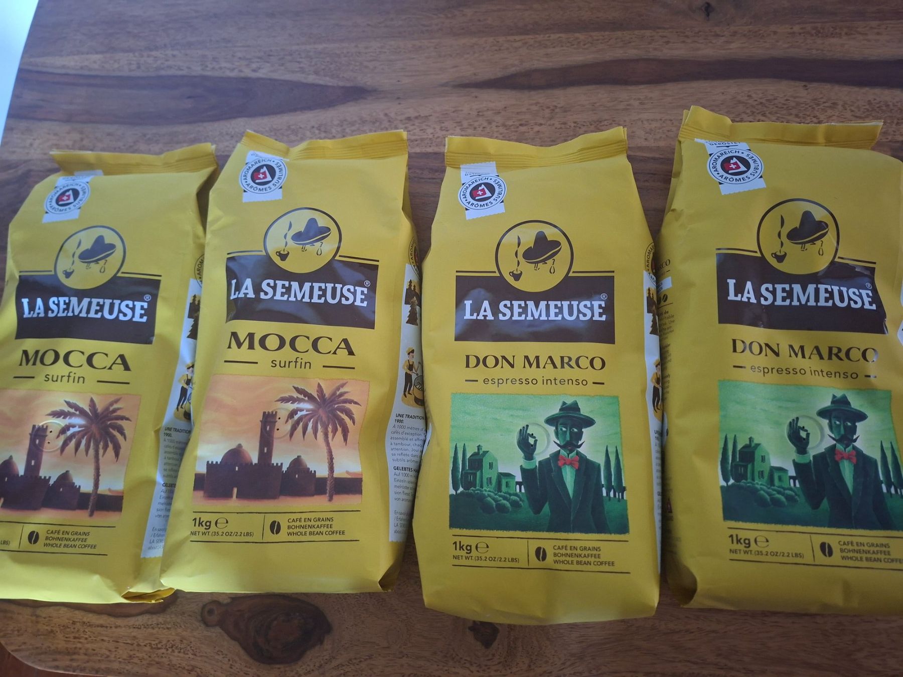Cibi & Specialità: Grains de café - La Semeuse - 4kgs – Nuovo e nell'imballaggio originale da Tannay venduto da yann1avr10